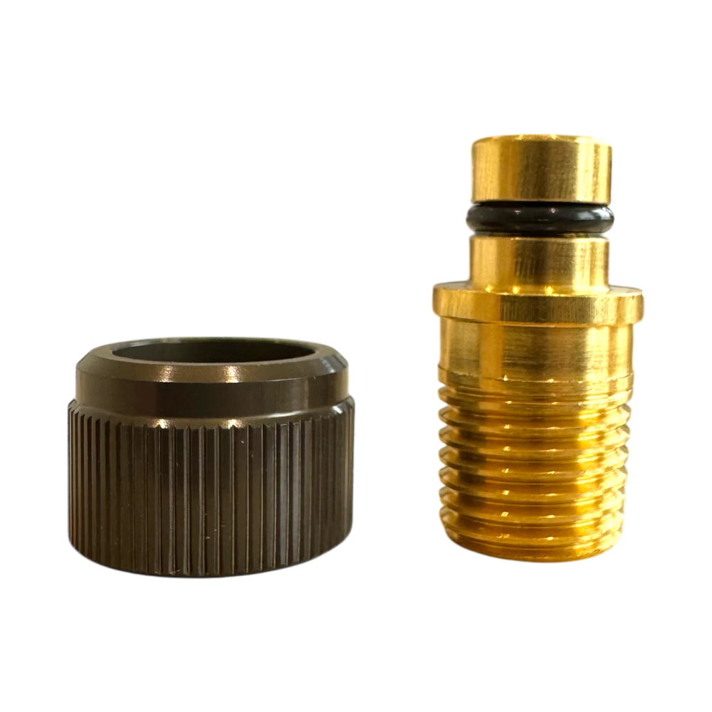 Apex Performance ASSEMBLY/FINISHED GOOD HOSE FITTING AND KITS MALE 3/8 SWIVEL W/NUT TO 1/4 NPT X02-11-008