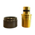 Apex Performance ASSEMBLY/FINISHED GOOD HOSE FITTING AND KITS MALE 3/8 SWIVEL W/NUT TO 1/4 NPT X02-11-008