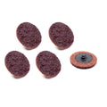 Twist Lock Cleaning Disc 2in Medium 5pk