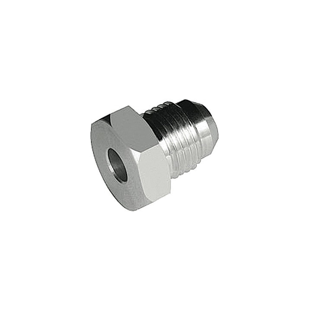 08 MALE AN/JIC WELD FLANGE ADAPTER (UNANODIZED)