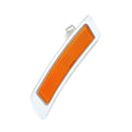 REFLECTOR RECTANGULAR AMBER 3-1/4