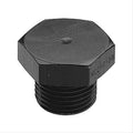 Fragola -8AN Port Plug 3/4-16 - Black