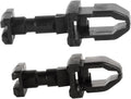 FRIDGE / CONVERTER VENT LATCH BLACK 1 BIG & 1 SMALL