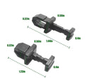 FRIDGE / CONVERTER VENT LATCH BLACK 1 BIG & 1 SMALL
