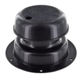 UNIVERSAL PLUMBING VENT KIT W/PUTTY & SCREWS BLACK