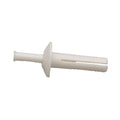 1 PLASTIC RIVET WHITE (25 PACK)