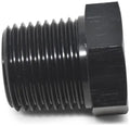Russell Performance 1/2in Male to 3/8in Female Pipe Bushing Reducer (Black)