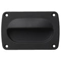 BLACK NYLON FLUSH PULL 3-11/16" (PK