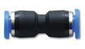 Vibrant Union Straight Pneumatic Vacuum Fitting - for use with 1/4in (6mm) OD tubing