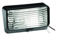 PORCH LIGHT #78 CLEAR W/BLACK BASE