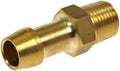 FUEL HOSE FITTING INVERTED FLARE MALE CONNECTOR 3/8 IN. X 3/8 IN. TUBE