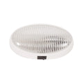 PORCH LIGHT OV W/SWITCH, CLEAR
