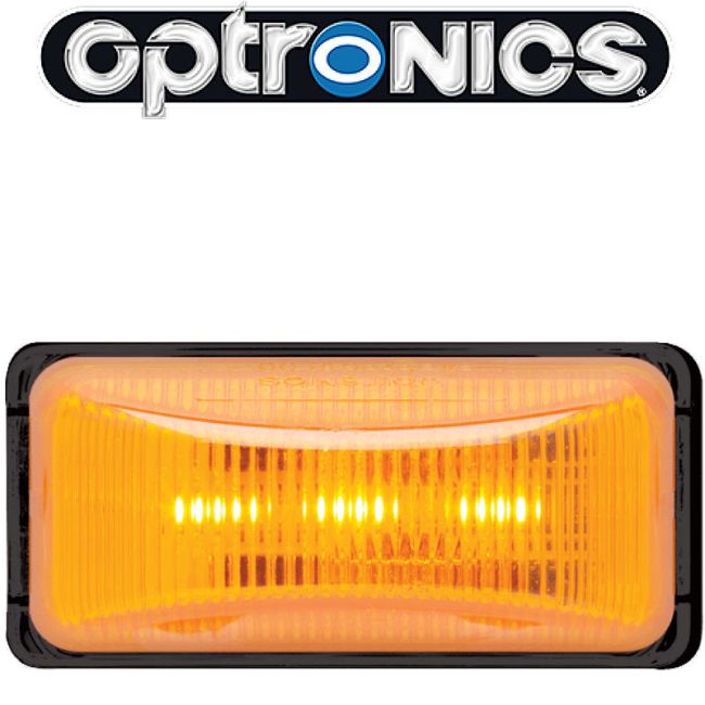 LED MARK LIGHT MINI BLACK;AMBER
