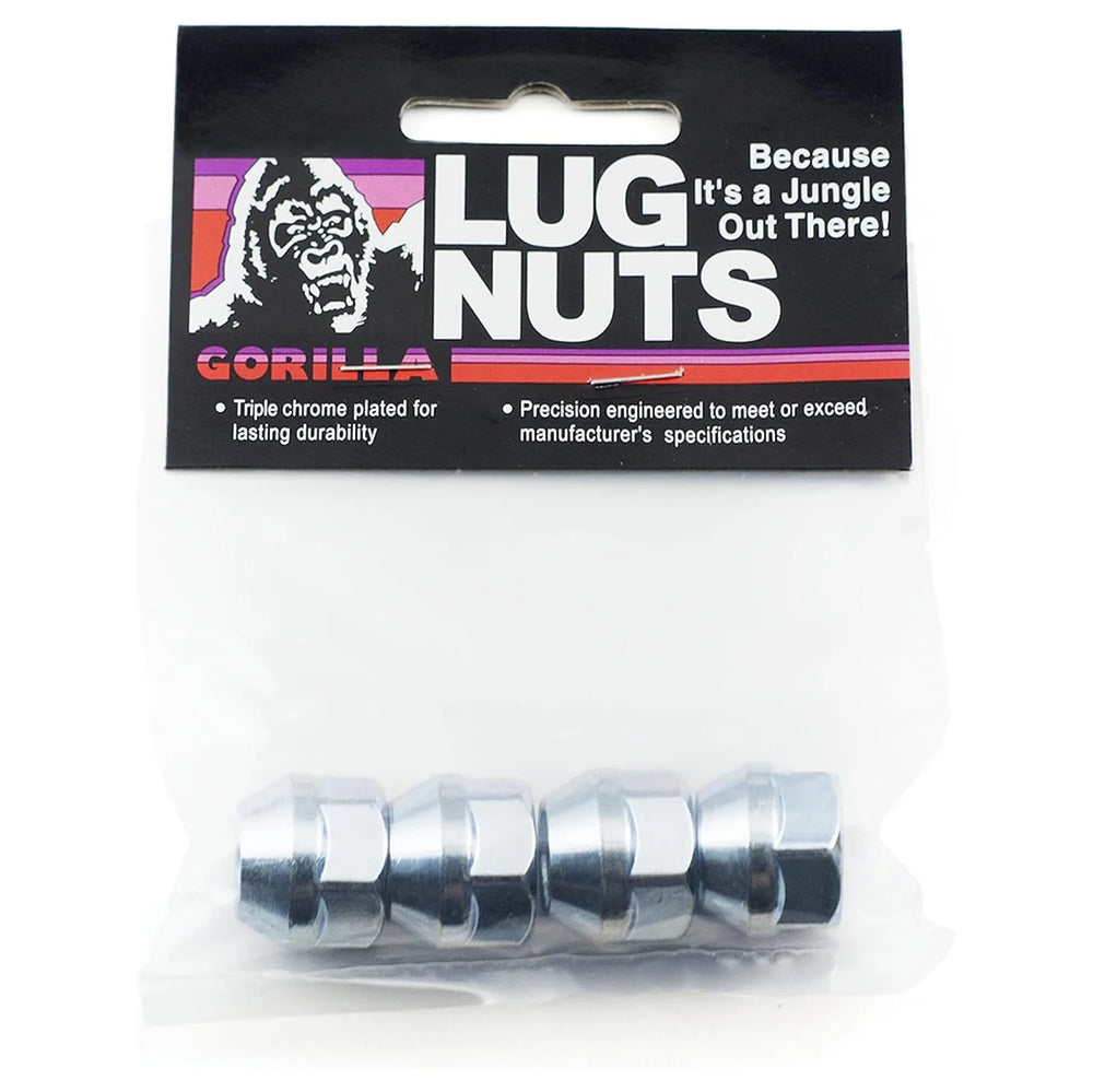 14MM X 1.50 ACORN BULGE OPEN END (3/4IN HEX) LUG NUTS 4 BAGGED