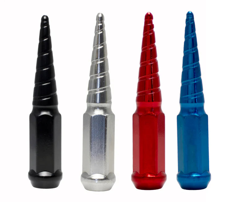 Wheel Mate Spiked Lug Nut - Red 14x1.50 (Single)