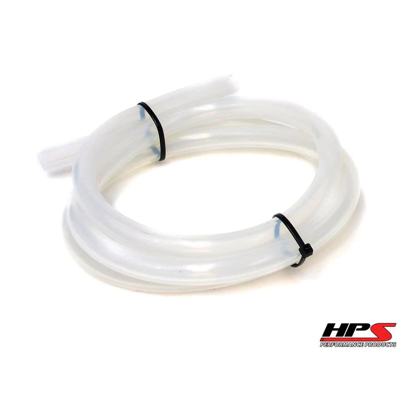 HPS Performance 10mm Clear High Temp Silicone Vacuum Hose - Sold Per Feet