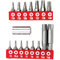 16 PC STAR BIT SET