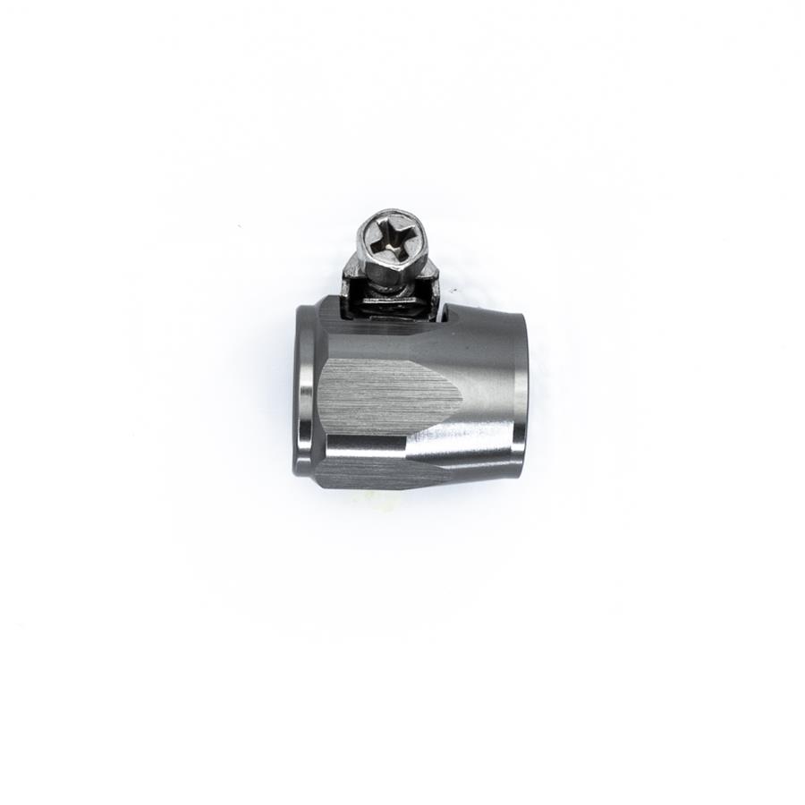 DeatschWerks 8AN Worm Drive Clamp anodized DW titanium (for use with -8 CPE hose only)