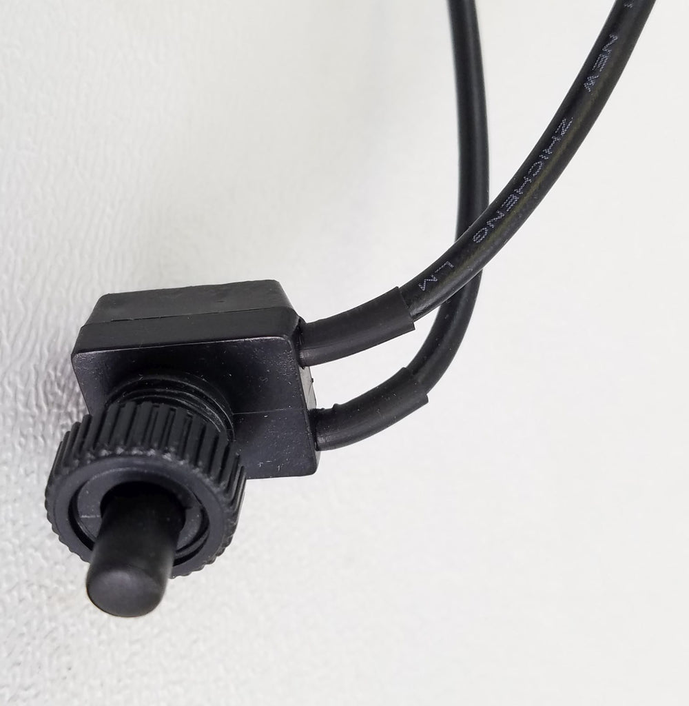 PUSH BUTTON SWITCH FOR 12V FAN VENTS