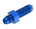 3AN Bulkhead Adapter Blue Male Male Straight
