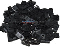 CABLE CLAMPS BLACK 1/4 INCH PACKAGE OF 100