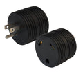 15A MALE TO 30A FEMALE ROUND ADAPTER PLUG