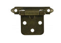 SELFCLOSING FLUSH MOUNT HINGE SATIN NICKEL (2 PK)