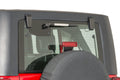 Kentrol 07-18 Jeep Wrangler JK Rear Wiper Arm Overlay - Polished Silver