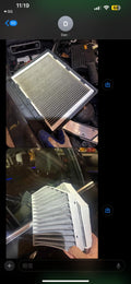 Fram auto part close-up