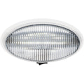 LED PORCH;OVAL;SWITCH; WHITE BASE:C