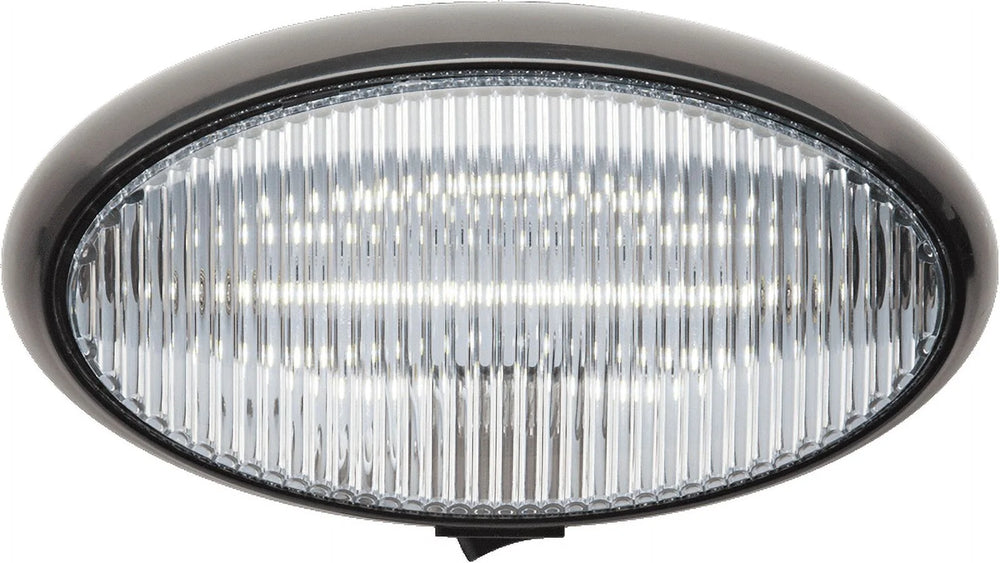 PORCH OVAL W SWITCH;BLACK BASE:A;