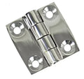PKGD WHITE NYLON BUTT HINGE 1 1/2IN X 1 3/8IN