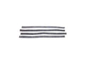 6772 CHEVY/GMC C10/C15 BROTHERS TRUCKS A/C DEFLECTOR BALL FELT SET