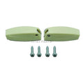 BAGGAGE DOOR HOLDBACK 110 DEGREE/PLASTIC COL WHT (2/CTN)