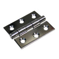 HD STAMPED S.S. BUTT HINGE, 1-1/2