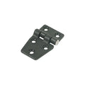 PKGD BLACK NYLON SHORTSIDED DOOR HINGE 2 1/4INX1 3/8IN