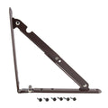 FOLDING SHELF BRACKET BROWN (1/BAG)