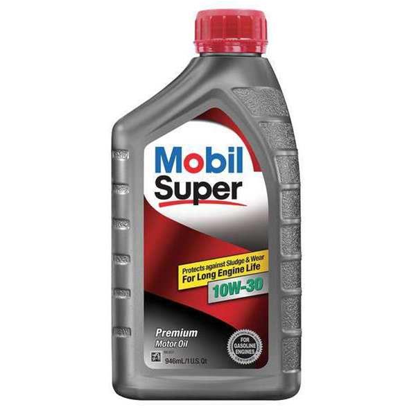 MOBIL SUPER 10W-30 6X1QT.