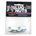 12MM X 1.25 ACORN OPEN END (13/16IN HEX) LUG NUTS 4 BAGGED