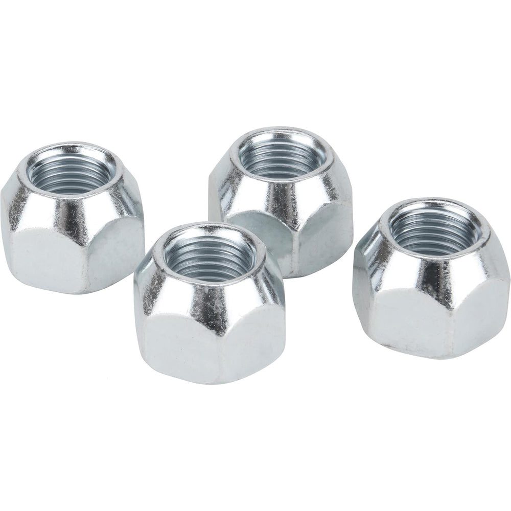 1/2IN ACORN OPEN END (13/16IN HEX) LUG NUTS 4 BAGGED