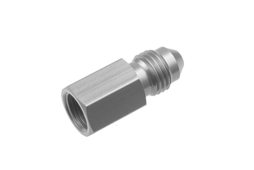03 AN MALE TO 1/8 IN NPT FEMALE GAUGE ADAPTERSTRAIGHTCLEAR