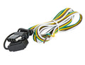 TRAILER CONNECTOR,4-FLAT W/CAP,48IN