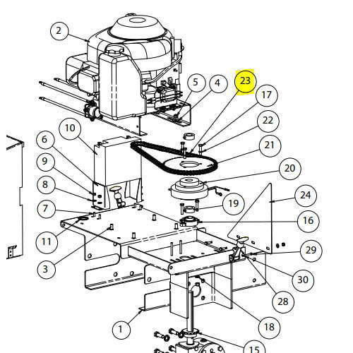 HINGE, LID TGS07