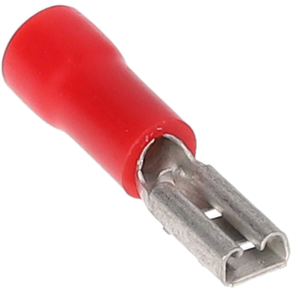 RED VINYL FEMALE QUICK DISCONNECT 22-18 GAUGE .110