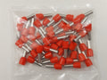 FERRULES - RED 8GA - 50 PER BAG