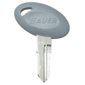BAUER 300 SERIES BLANK KEY BLACK FOB
