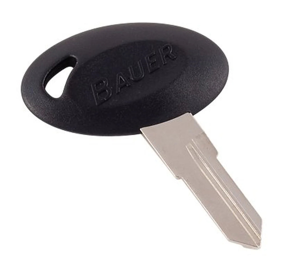 BAUER 300 SERIES BLANK KEY BLACK FOB