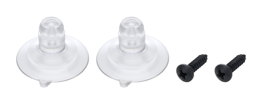 Suction Cups w/ Screws for Dial-In Board 1pr