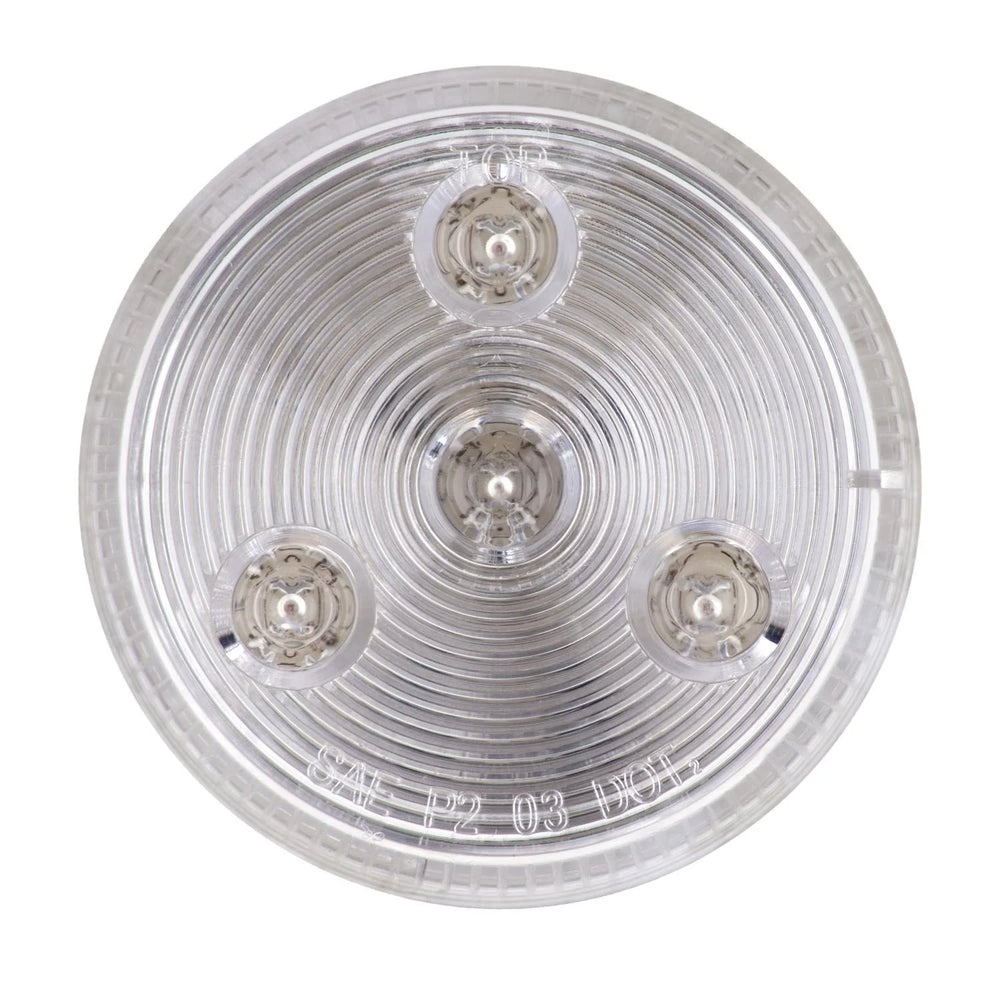 LED MARK LIGHT;2 1/2';AMBER; CLR; P