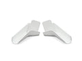 LONG RAIN GUTTER SPOUTS 4/PK POLAR WHITE